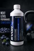 EvoRX Blueberry Pump 500ml | Nitric Oxide Booster Pre-Workout | Extreme Muscle Pump & Vascularity Support